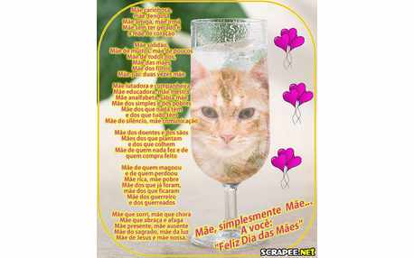 Moldura - Simplesmente Mae