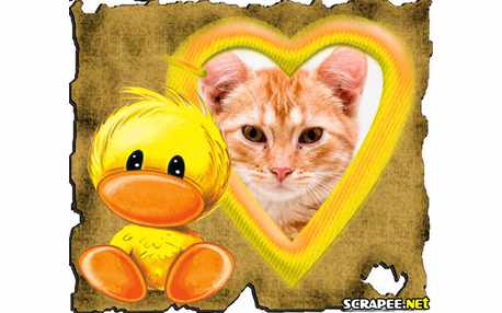 Moldura - Patinho Amarelinho