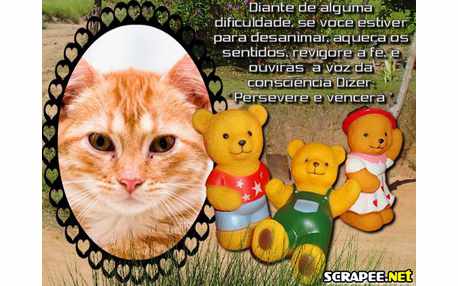 Moldura - Mensagem Fe