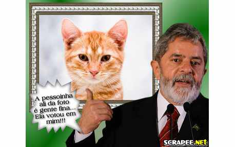 Moldura - Montagem Do  Lula