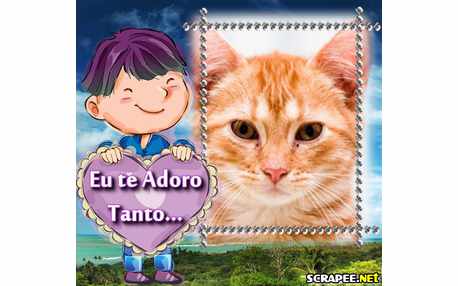 Moldura - Adoro Voce