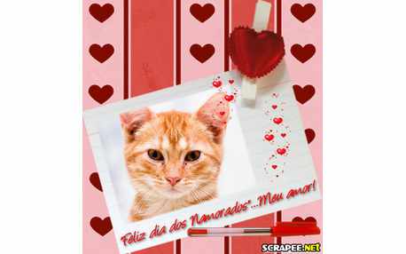 Moldura - Recadinho Para  Namorado