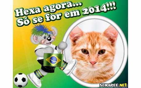 Moldura - Hexa So Se For Em 2014