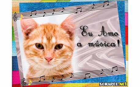 Moldura - Estudante De Musica