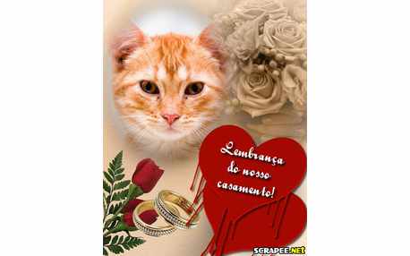 Moldura - Moldura De Lembranca De Casamento