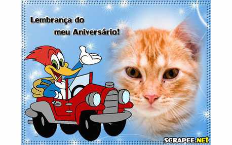 Moldura - Lembrancinha Do Pica Pau