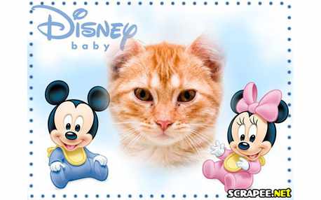 Moldura - Disney Baby