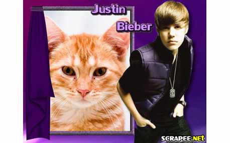 Moldura - Justin Bieber