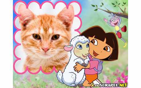 Moldura - Dora Aventureira