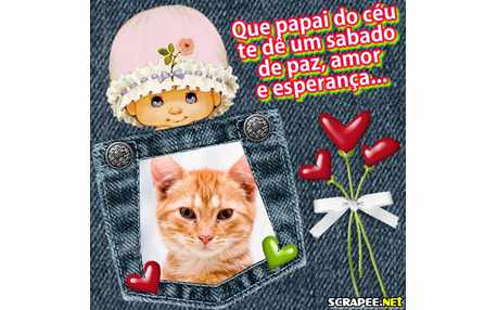 Moldura - Tecido Jeans