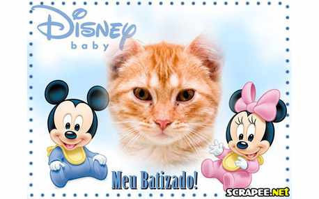 Moldura - Batizado De Crianca