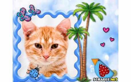 Moldura - Paisagem Para Criancas