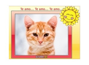 Moldura - Solzinho Te Amo