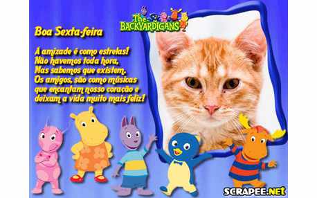 Moldura - Backyardigans