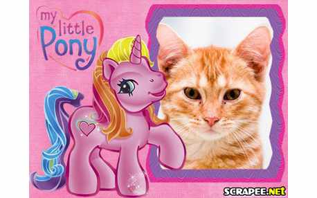 Moldura - My Little Poney