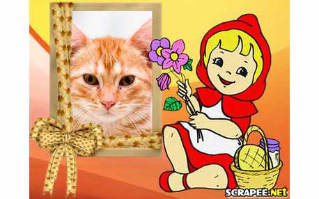 Moldura - Chapelzinho Vermelho