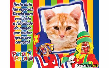 Moldura - Aniversario Com Patati Patata