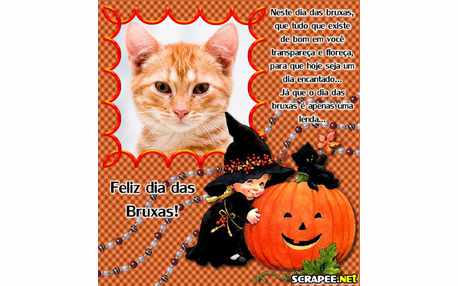 Moldura - Dia Das Bruxas