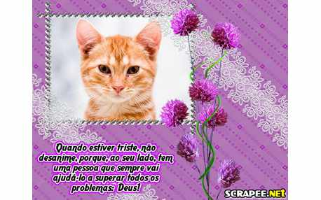 Moldura - Deus E Amigo