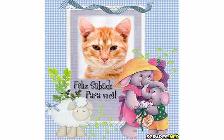 Moldura - Feliz Sabado