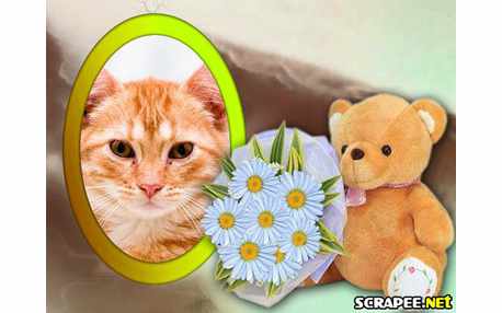 Moldura - Moldura Com Ursinho