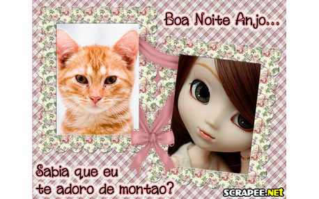 Moldura - Montagem Com Bonequinha