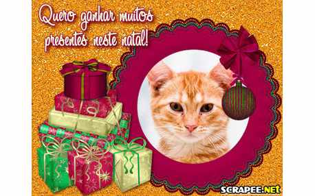 Moldura - Presente De Natal