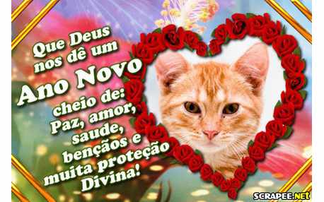 Moldura - Ano Novo Repleto De Paz