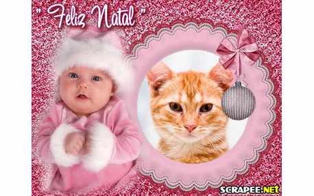 Moldura - Natal Baby