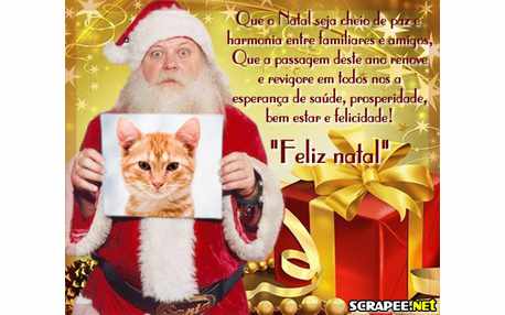 Moldura - Foto De Natal