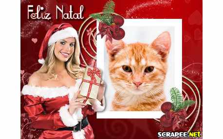 Moldura - Mamae Noel