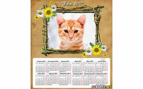 Moldura - Calendarios Para 2011