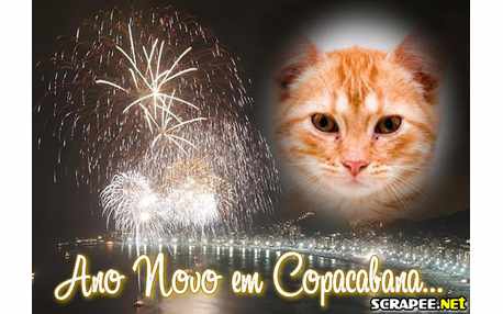 Moldura - Ano Novo Em Copacabana