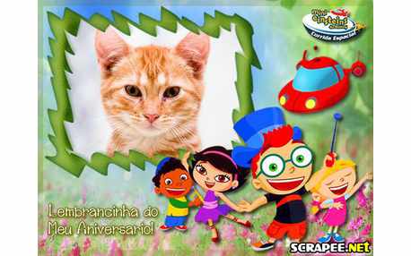 Moldura - Lembrancinha Do Mini Einsteins