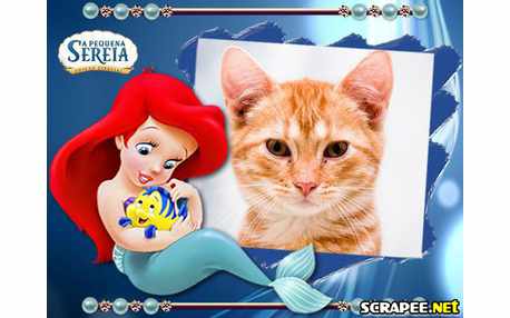 Moldura - A Pequena Sereia