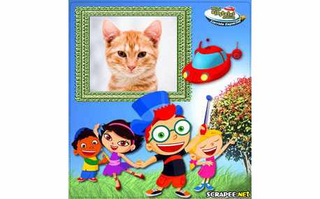 Moldura - Mini Einsteins