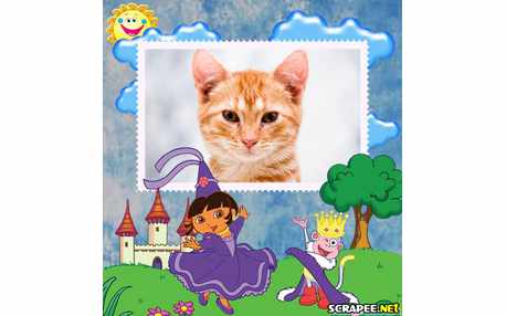 Moldura - Dora A Aventureira