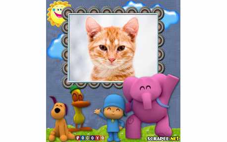 Moldura - Turma Do Pocoyo