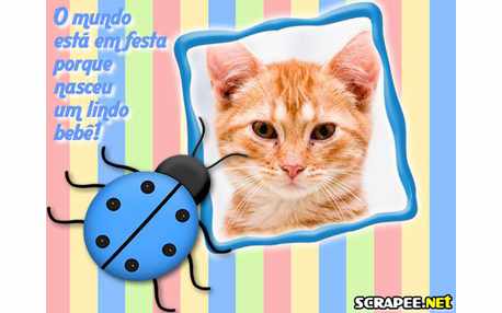 Moldura - Nascimento Menino