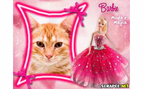 Moldura - Barbie Moda  Magia