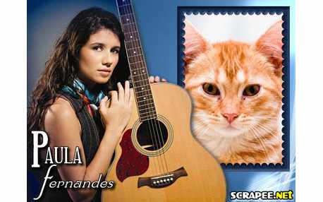 Moldura - Cantora Paula Fernandes