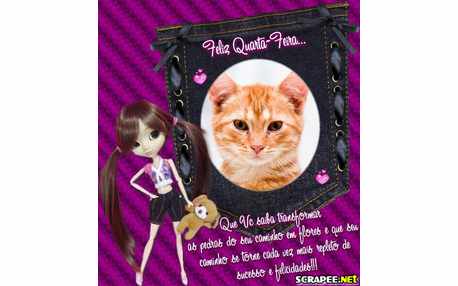 Moldura - Bonequinha Mimada