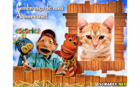 Moldura - Lembrancinha Do Cocorico