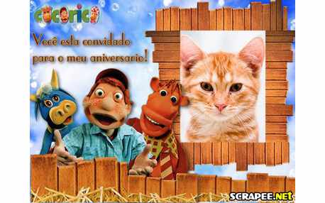 Moldura - Convite Do Cocorico