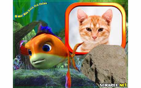 Moldura - Filme O Mar Nao Esta Pra Peixe