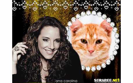 Moldura - Cantora Ana Carolina