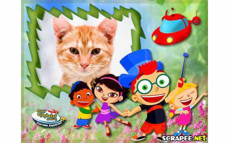 Moldura - Mini Einsteins