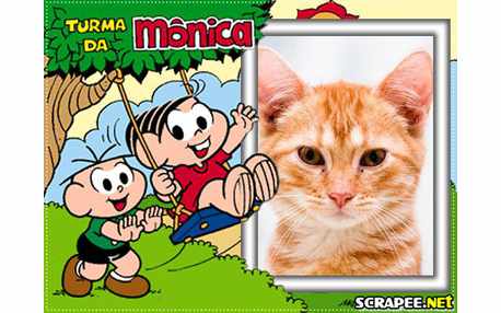 Moldura - Turma Da Monica