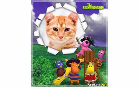 Moldura - Os Backyardigans