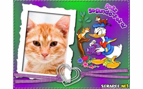 Moldura - Pato Donald